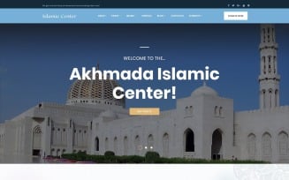 Akhmada - Islamic Center WordPress theme