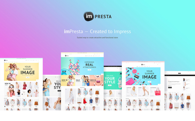 imPresta - Multipurpose Responsive PrestaShop Template Big Screenshot imPresta - Multipurpose PrestaShop Theme Big Screenshot