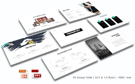 Template #63635 Ppt Pptx Powerpoint Template - MASTER PAGE SCREENSHOT