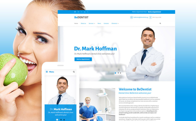 BeDentist - Dentist & Medical Premium Responsive Drupal Template Big Screenshot BeDentist - Dentist & Medical Premium Drupal Template New Screenshots BIG