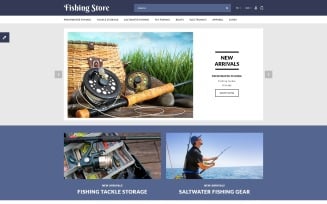 Fishing Responsive OpenCart Template