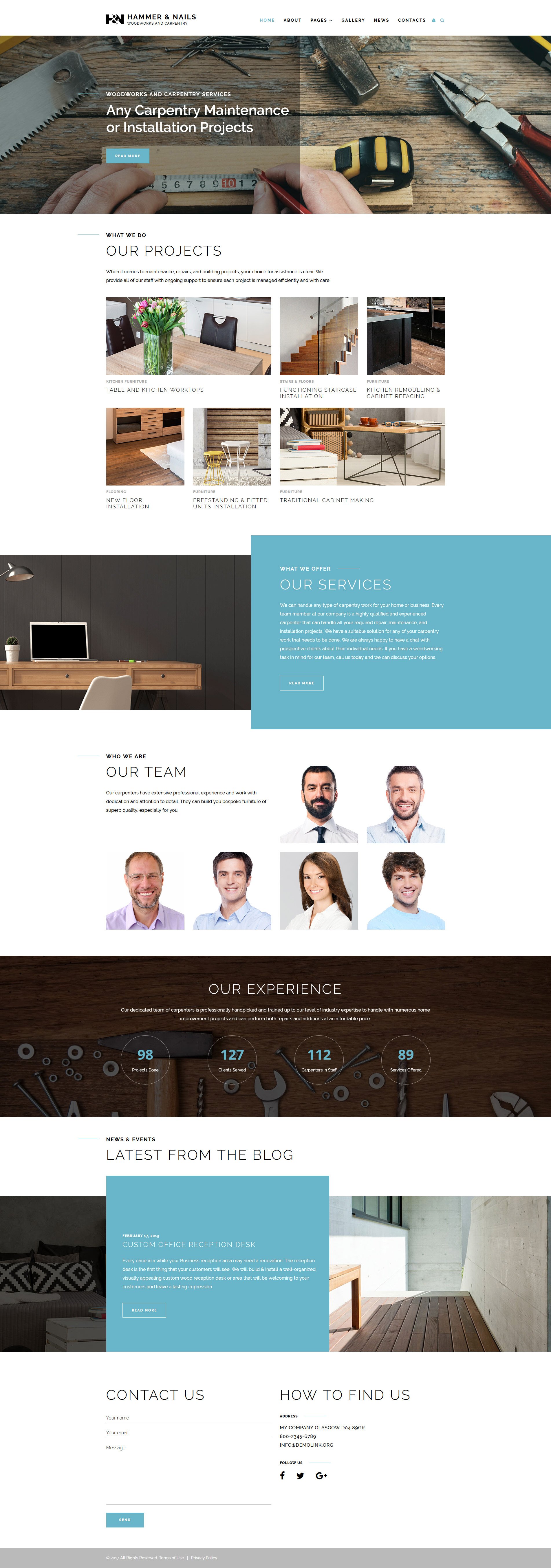 Plantilla Joomla Responsive para Sitio de Artesanías #63687
