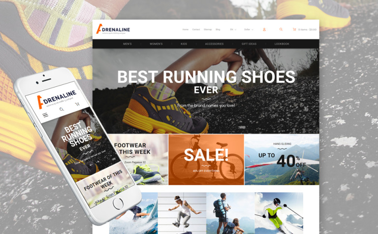 Sports Store Responsive PrestaShop Theme Big Screenshot Sports Store Responsive PrestaShop Theme New Screenshots BIG