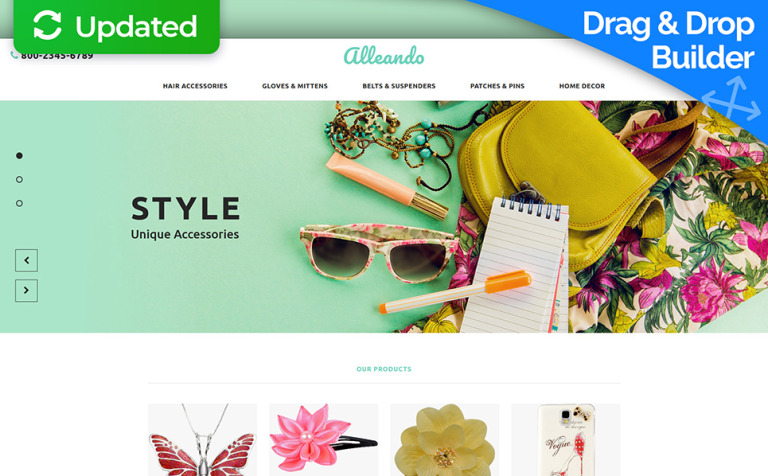 Gifts Store Responsive MotoCMS Ecommerce Template Big Screenshot Gifts Store Responsive MotoCMS Ecommerce Template New Screenshots BIG