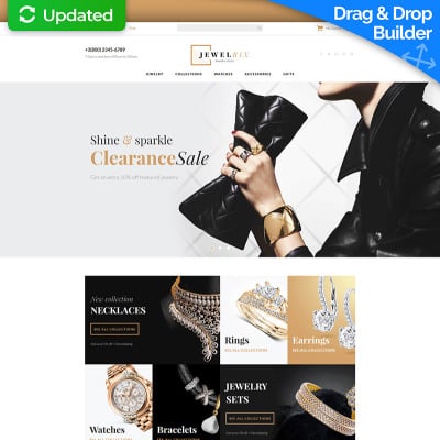 Costume Jewelry Website Template