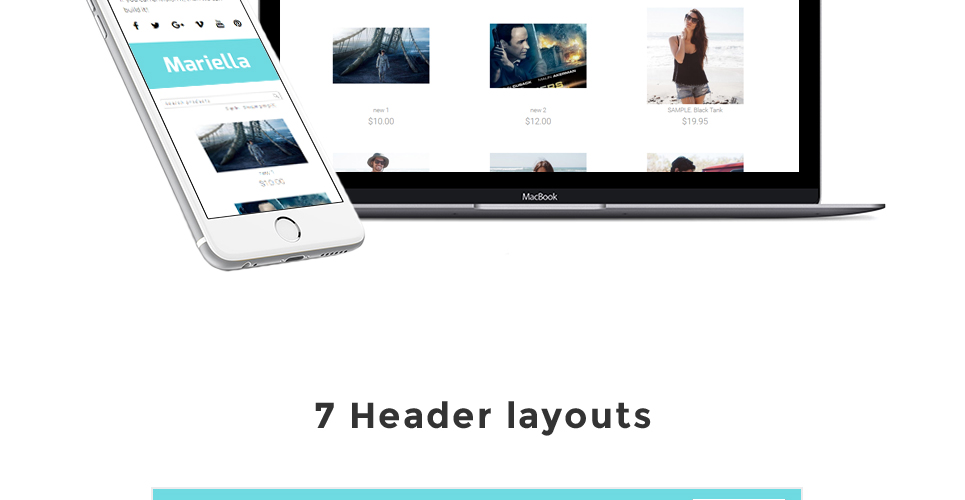 Mariella - Fashion Designer WordPress Theme