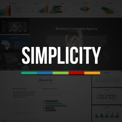 PowerPoint Template namens Simplicity