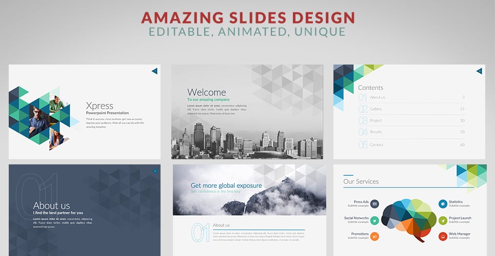 Xpress PowerPoint Template