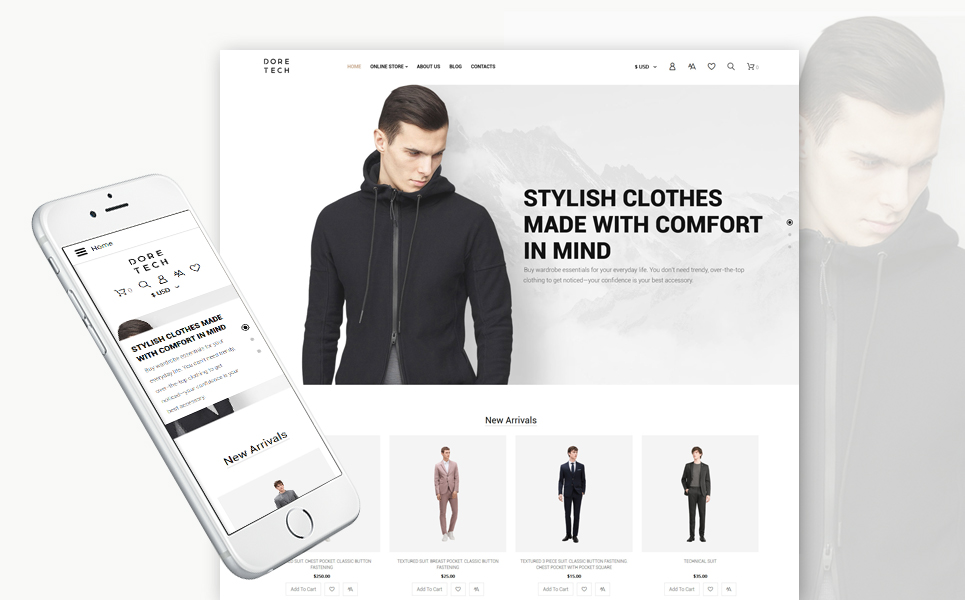 Apparel Responsive VirtueMart Template New Screenshots BIG