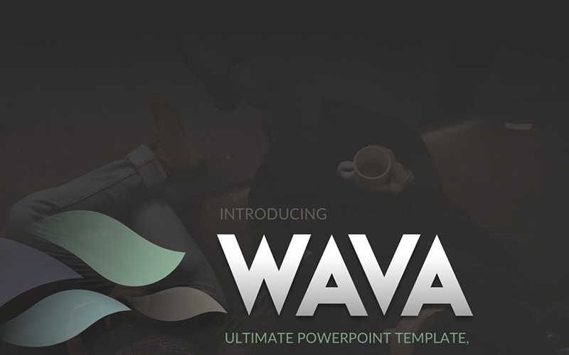 Wava PowerPoint template PowerPoint Template