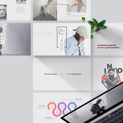 Kit Graphique #63918  Best Powerpoint Template - MASTER PAGE SCREENSHOT