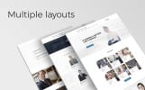 Law Firm Weblium Website Concept Theme Kleiner Screenshot Weblium Website Concept für Anwaltskanzlei