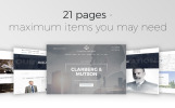 Law Firm Weblium Website Concept Theme Kleiner Screenshot Weblium Website Concept für Anwaltskanzlei
