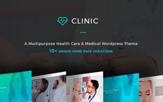 Clinic - Health and Medical Center WordPress Theme