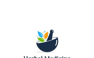 Herbal Medicine Logo Template
