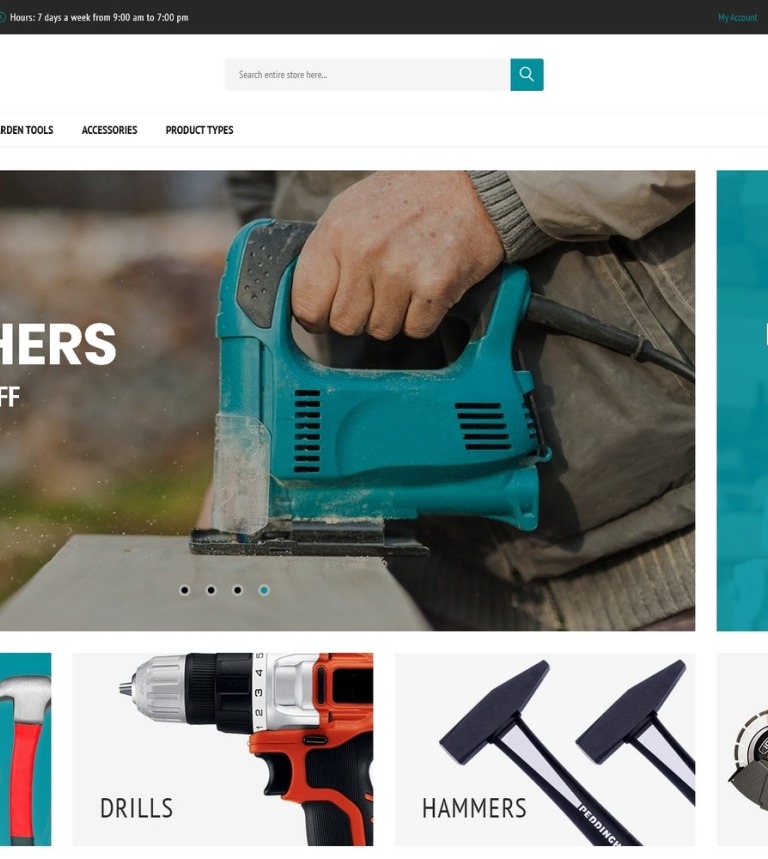  Illin.co - Tools & Equipment Magento Theme