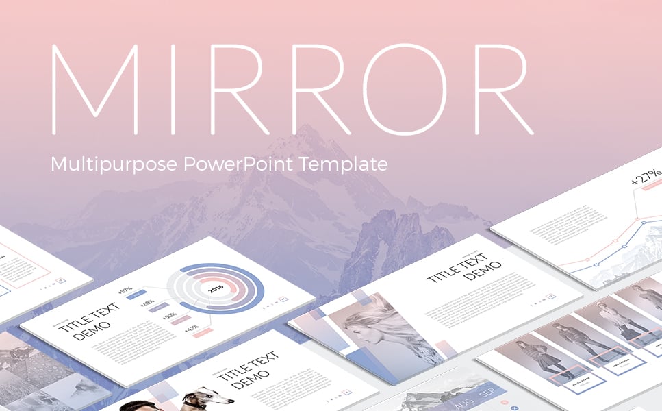 image template background joomla #63984 PowerPoint Template Mirror