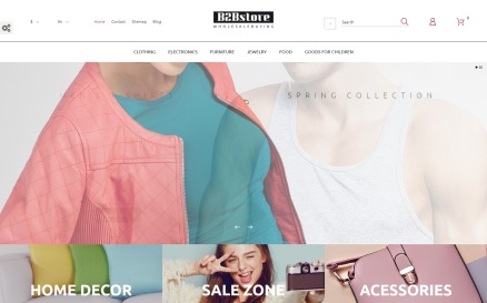 B2Bstore PrestaShop Theme