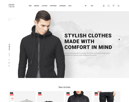 DoreTech 1.6 PrestaShop Theme