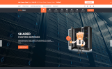 Hosting Html шаблон Маленький скриншот HTML шаблон №64049 на тему домений регистратор