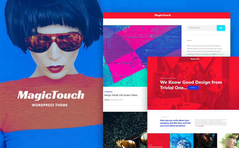MagicTouch - Web Design Studio Responsive Parallax WordPress Template Big Screenshot MagicTouch - Web Design Studio Responsive WordPress Theme New Screenshots BIG