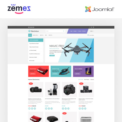 Mobile Repair Service VirtueMart Template #64014
