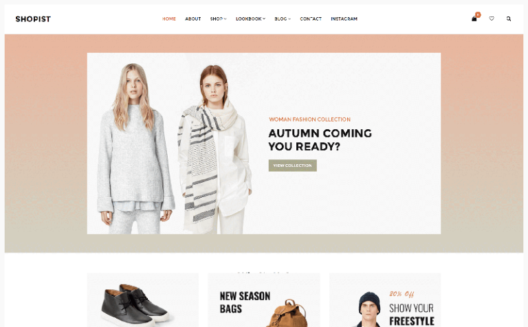 Shopist - Responsive Stylish eCommerce Bootstrap WooCommerce Template Big Screenshot Shopist - Responsive Stylish eCommerce WooCommerce Theme Big Screenshot