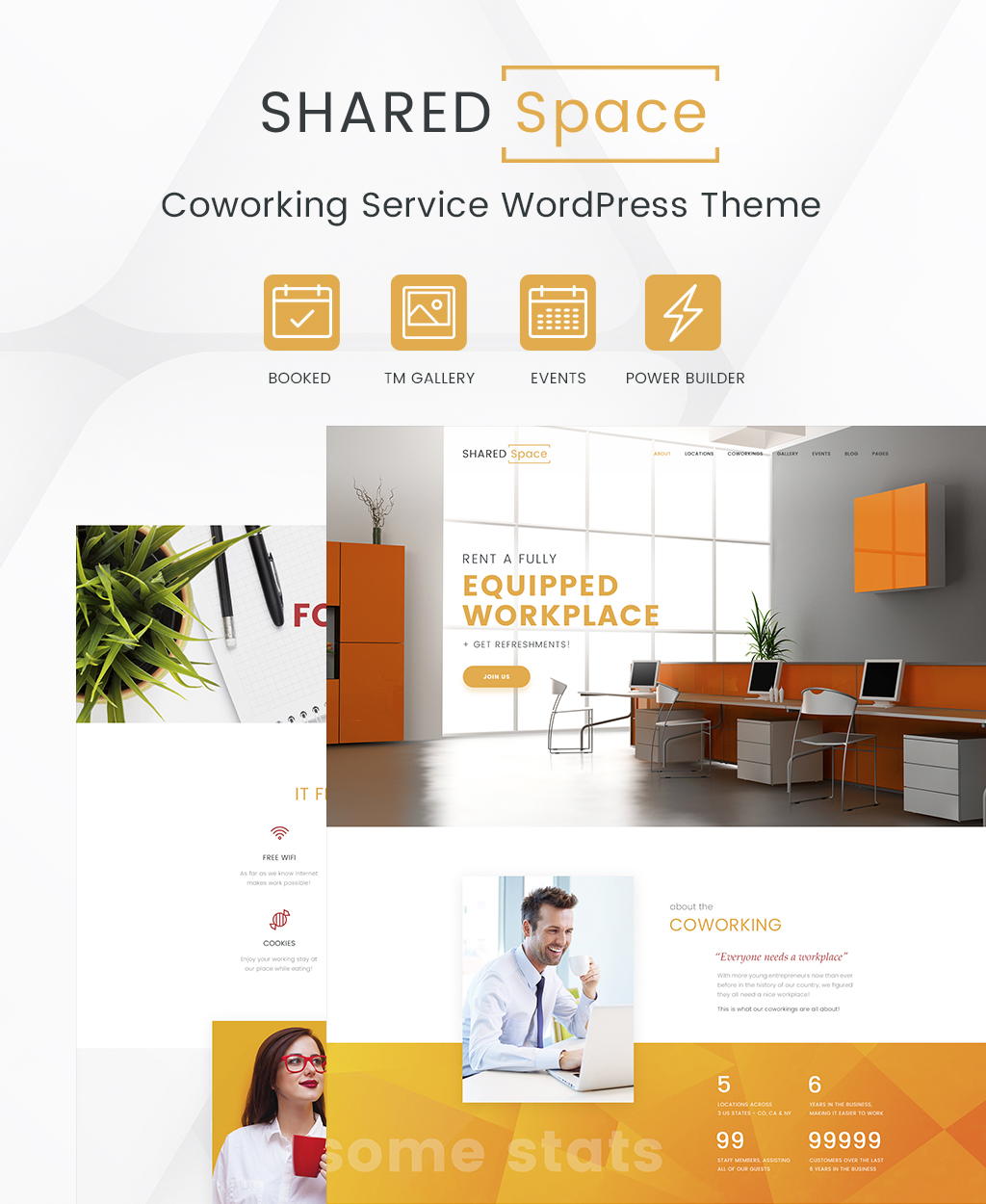 Tema De WordPress "SharedSpace" #64066 - captura de pantalla