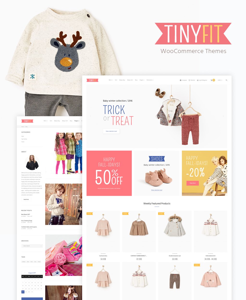 TinyFit WooCommerce Theme WooCommerce Theme - screenshot