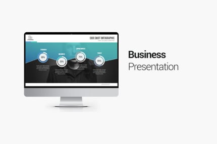 Template #64161 Clean Presentation Webdesign Template - Logo template Preview