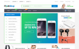 Cafe and Restaurant Bootstrap woocommerce шаблон Маленький скриншот Адаптивный WooCommerce шаблон №64147 на тему электроника
