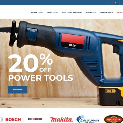 Tools & Equipment Responsive PrestaShop Teması
