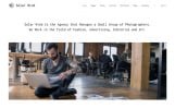 Photo Gallery Tema Web Screenshot Pequeno Template Web para Sites de Galeria de Foto №64132