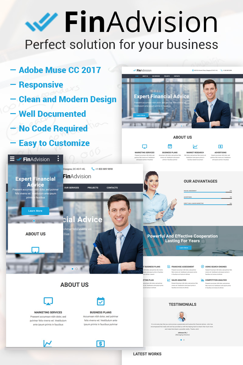 Muse Template  #64371