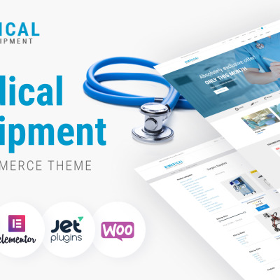 Medical Equipment Responsive Tema WooCommerce