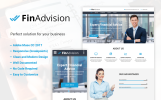 Consulting Premium Muse Vorlage Kleiner Screenshot Responsives Muse Template für Beratung