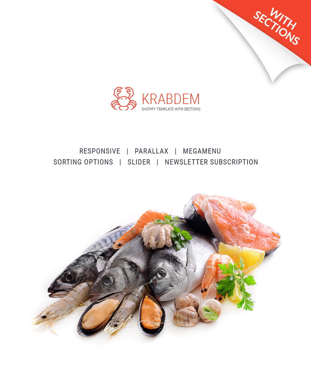 Seafood Restaurant Responsive Shopify Theme