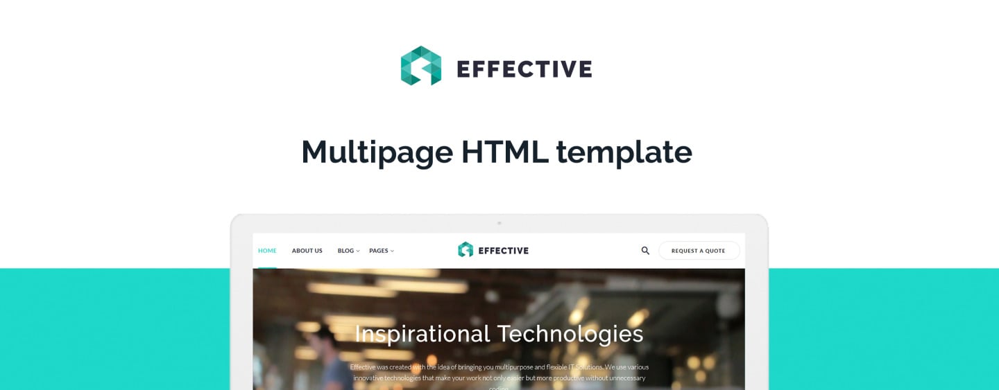 Effective - Development & Consulting Agency Website Template