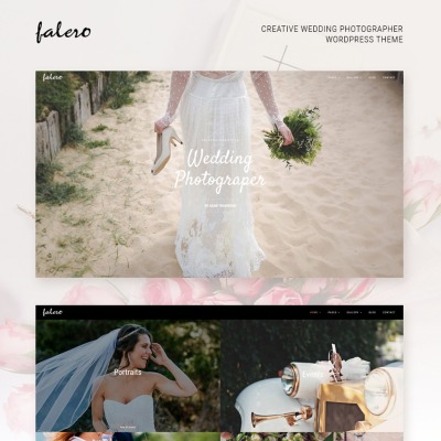 Falero Wedding Photographer WordPress Theme