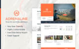Adrenaline - for adrenaline sports businesses WPML ready WordPress Template Small Screenshot Adrenaline - for Adrenaline Sports Businesses WordPress Theme