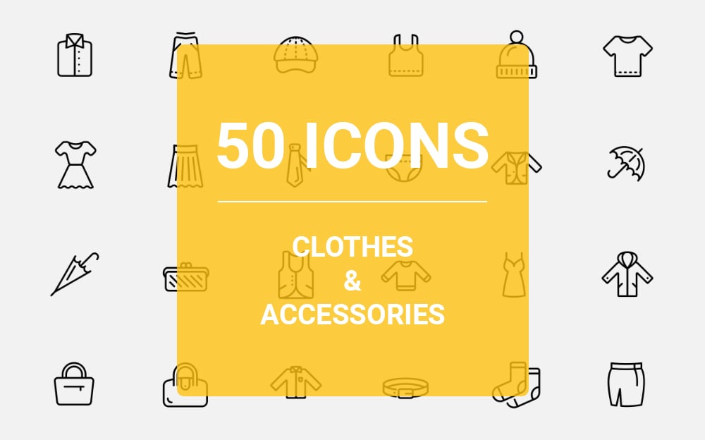 Clothes Iconset Iconset Template 