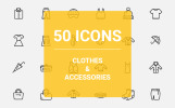 Beauty Iconset Klein Screenshot Iconset template over Herenmode