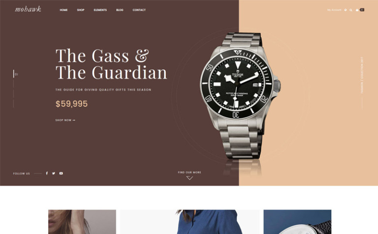 Mohawk - Responsive Magento 2 Template Bootstrap Magento Template Big Screenshot Mohawk - Responsive Magento 2 Template Magento Theme Big Screenshot