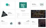 Universe PowerPoint Theme Kleiner Screenshot PowerPoint Vorlage für Business und Dienstleistungen
