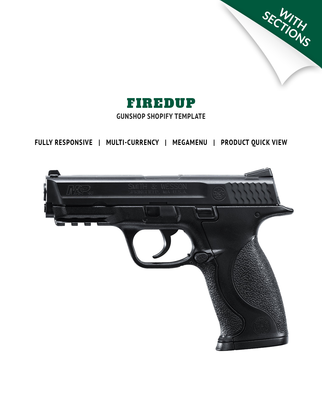 Responsives Shopify Theme für Jagd #64497 - Screenshot