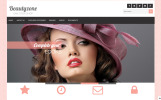BeautyZone Tema De eBay Screenshot Pequeno Template de eBay para Sites de Moda Feminina №64436