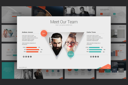 Template #64523 Clean Client Webdesign Template - Logo template Preview