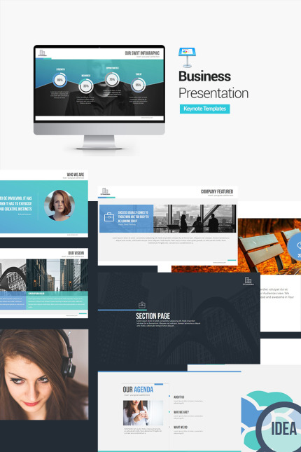 Template #64543 Business Clean Webdesign Template - Logo template Preview