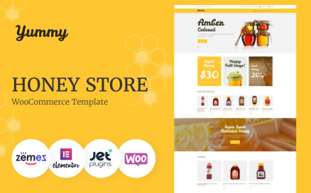 Yummy - Honey Store WooCommerce Theme