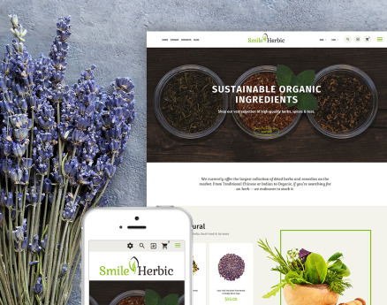 SmileHerbic PrestaShop Theme